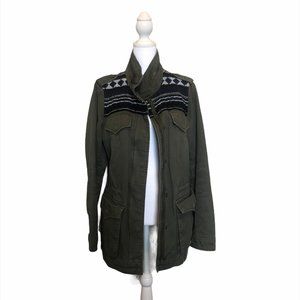 Green BCBGeneration Utility Jacket Size Medium